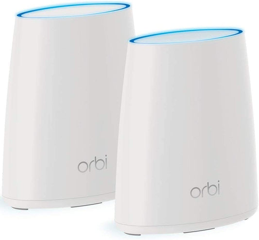 Orbi AC2200 Tri-band WiFi System-Factory Refurbished (1) Orbi Router (RBR40) + (1) Orbi Satellite (RBS40)-Factory Refurbished( RBK40-100SQR )