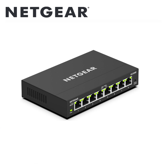 8-Port Gigabit Ethernet Plus Switch(GS308E-100PES)