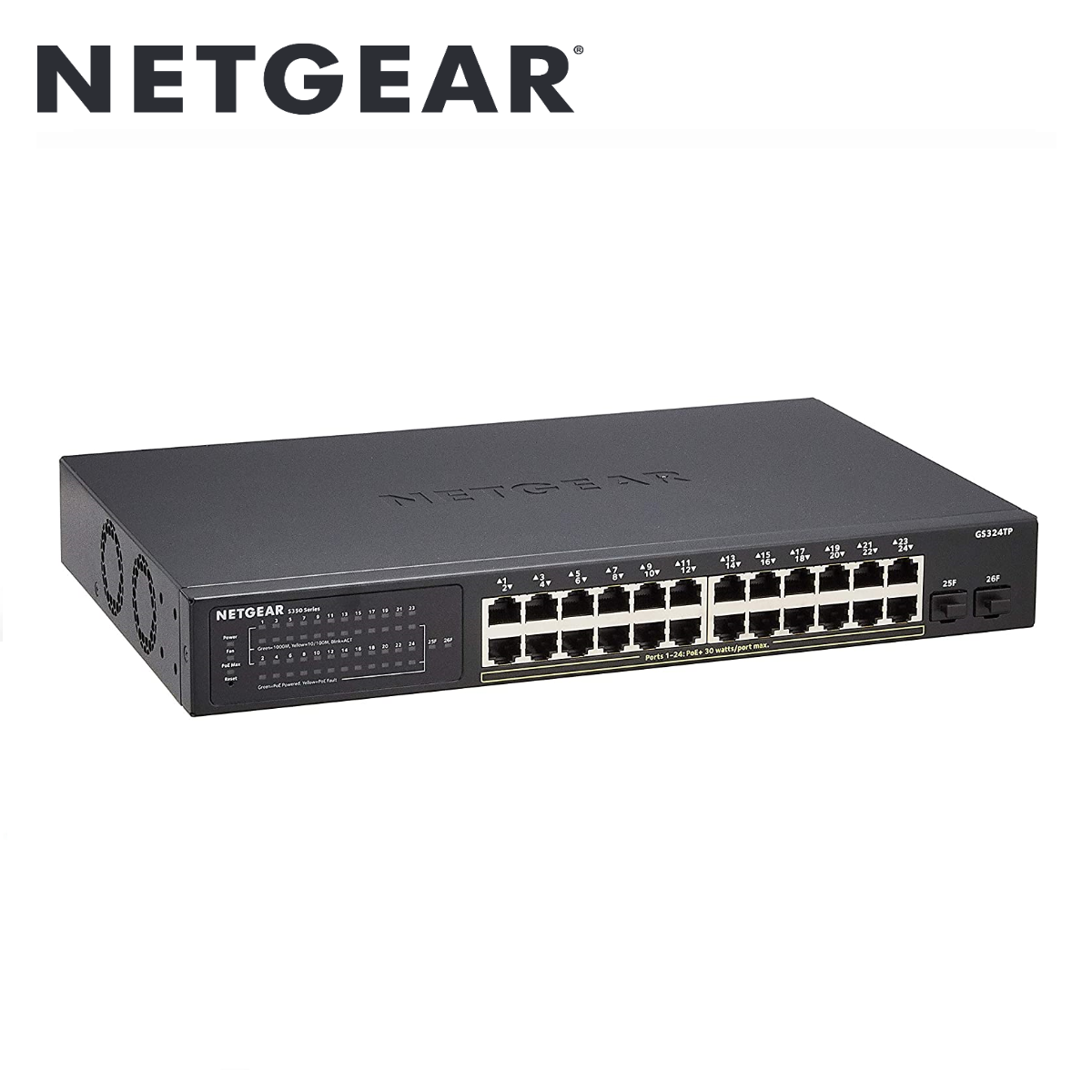 24-Port Gigabit PoE+ Smart Managed Pro Switch(GS324TP-100AJS)