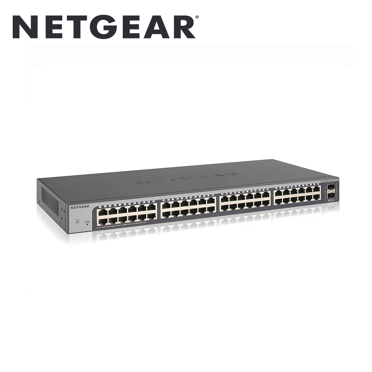 48‑Port Gigabit Plus Switch With 2-Port SFP(GS750E-100EUS)