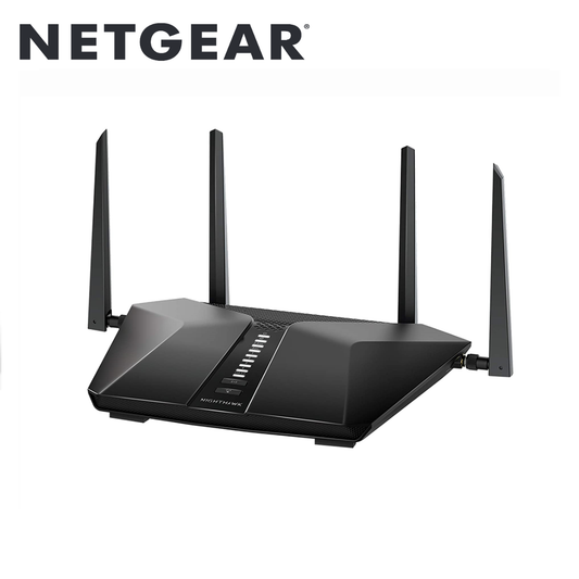 Nighthawk WiFi 6 Router (RAX43)- AX4200 Wireless Speed (Up to 4.2 Gbps)(RAX43-100EUS)