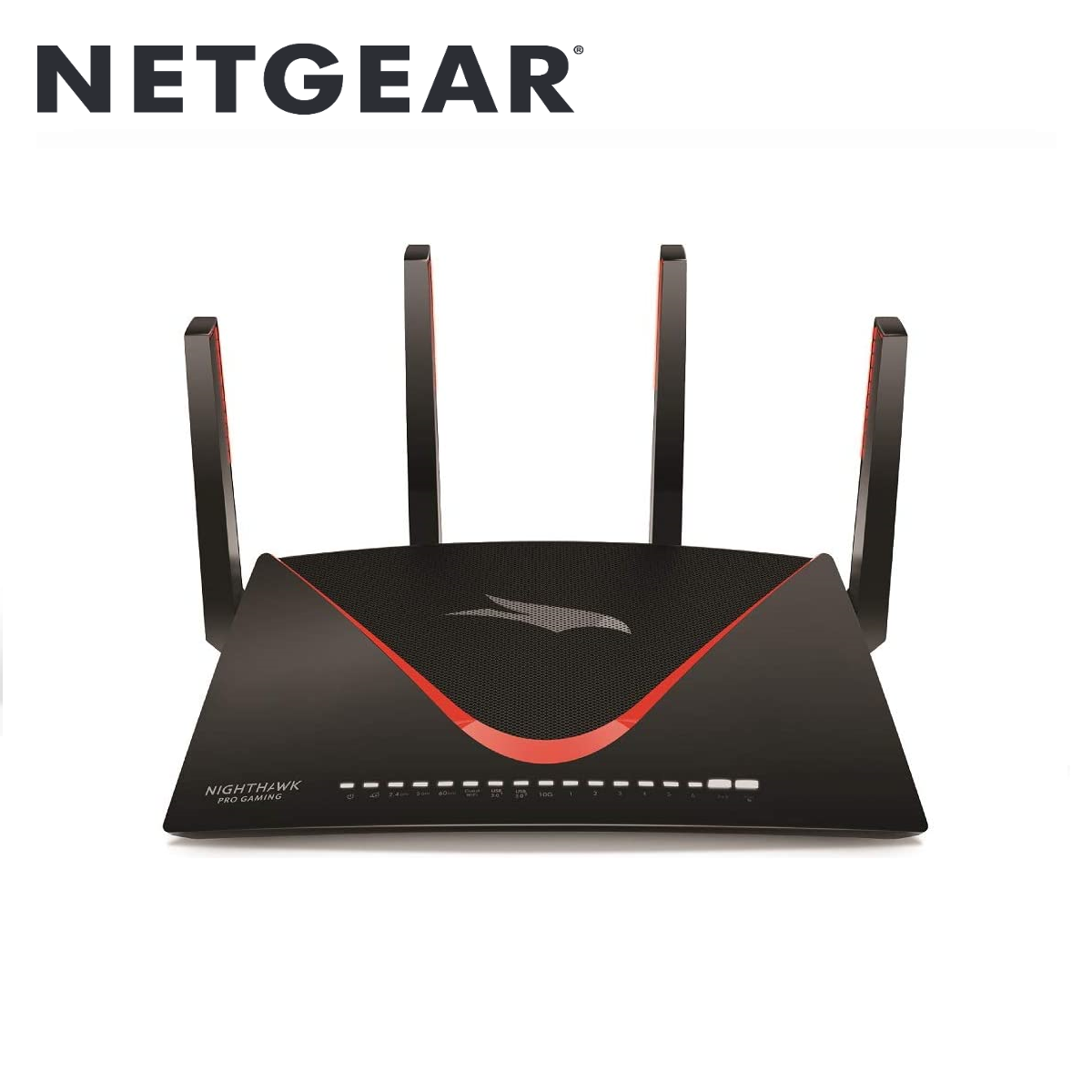 WiFi Router with 6 Ethernet Ports and Wireless Speeds Up to 7.2 Gbps ...