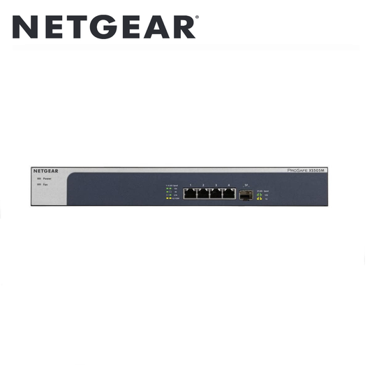 5-port, 5-speed Unmanaged Switch 10-Gigabit/Multi-Gigabit(XS505M-100EUS)