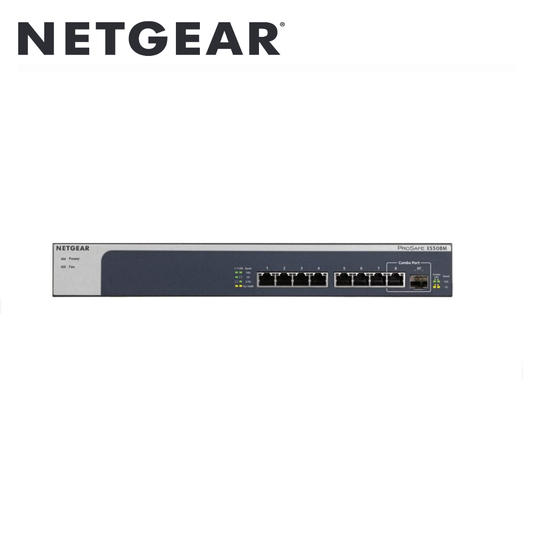 8-port, 5-speed Unmanaged Switch 10-Gigabit/Multi-Gigabit(XS508M-100EUS)